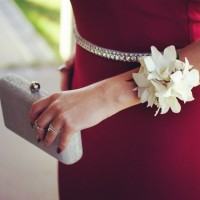 White Singapore Orchid Corsage. White Singapore Orchid Corsage.